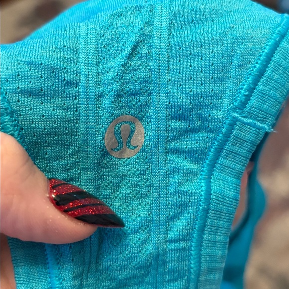 Women's Teal Racerback Tank Top PTP 17.5 - Picture 2 of 3